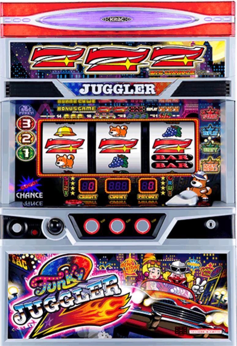 ファンキージャグラー2』ボーナス確率,機械割シミュレート,単独